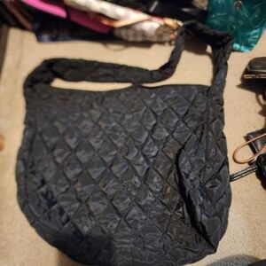 Quilted Black Shoulder Bag